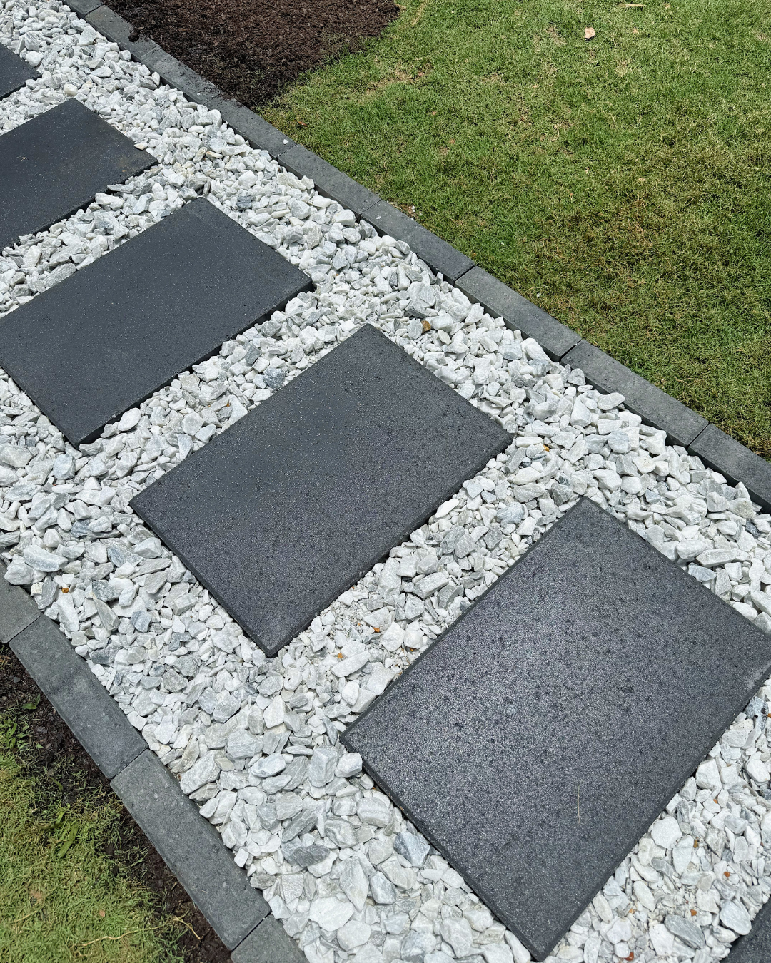 Paver Walkway After- Duke of Dirt